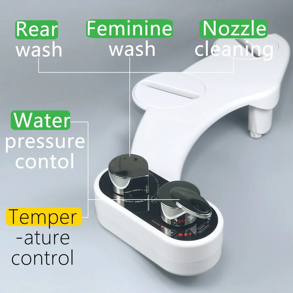 Toilet-Bidet Seat 2.0 Hot'n'Cold Water